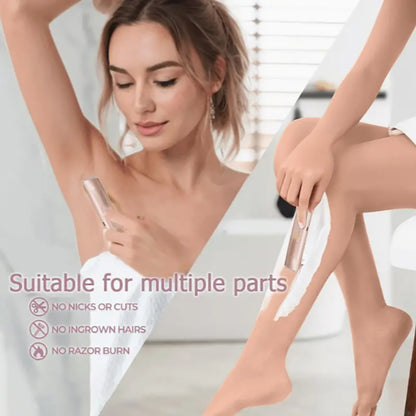 Dual Head Electric Body Shaver | Waterproof Cordless Hair Removal | Women
